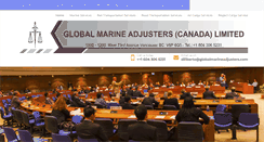 Desktop Screenshot of globalmarineadjusters.com